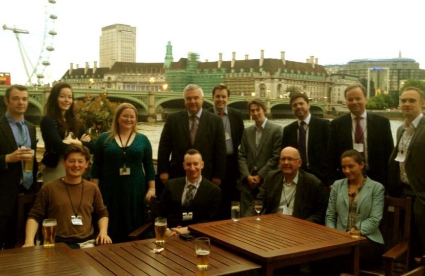 BOSCA Members on the House of Commons Terrace
